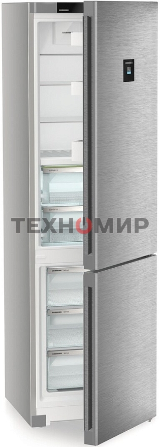 Холодильник Liebherr CBNsdc 573i-22 серебристый двухкамерный 266/94л морозилка снизу, No Frost