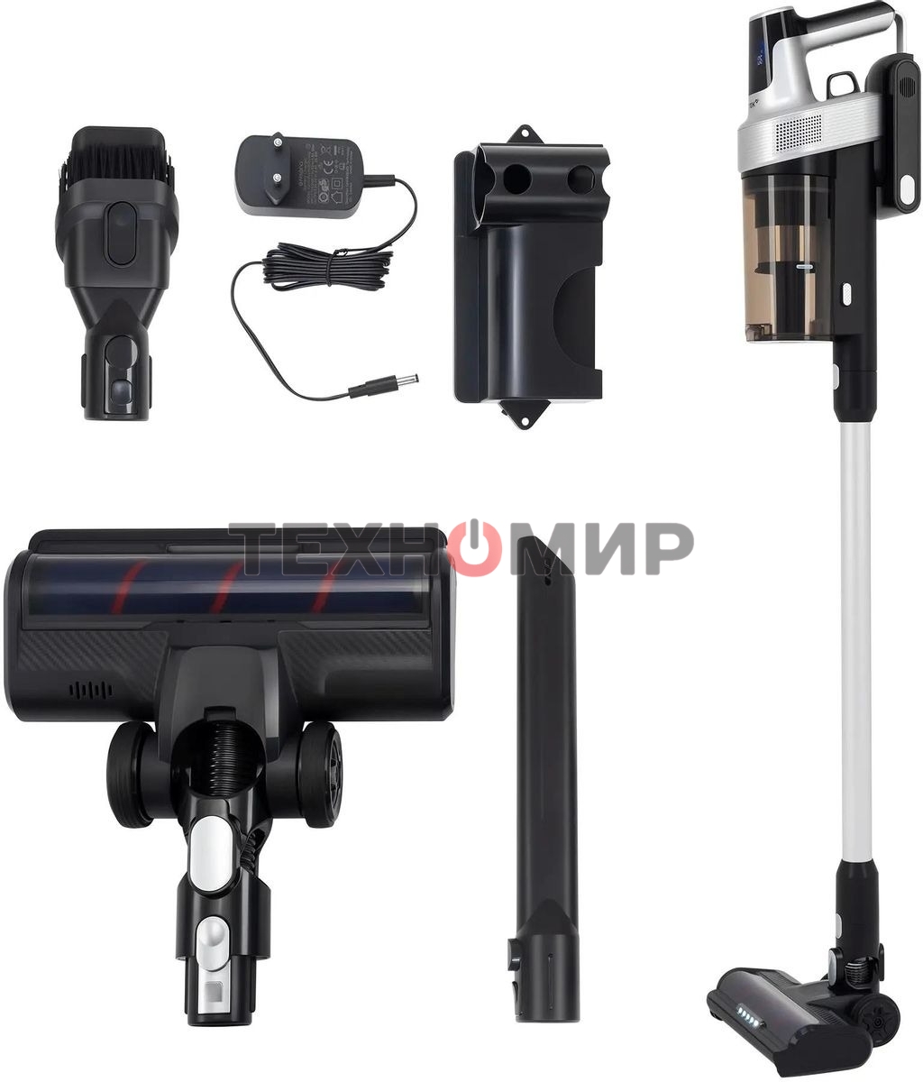 Пылесос Vitek VT-CLS01LIGHT 450Вт темно-серый/серебристый