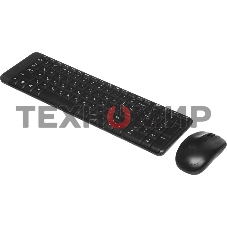 Комплект клавиатура+мышь Logitech MK220 беспроводной, USB, 1000 DPI, чёрный