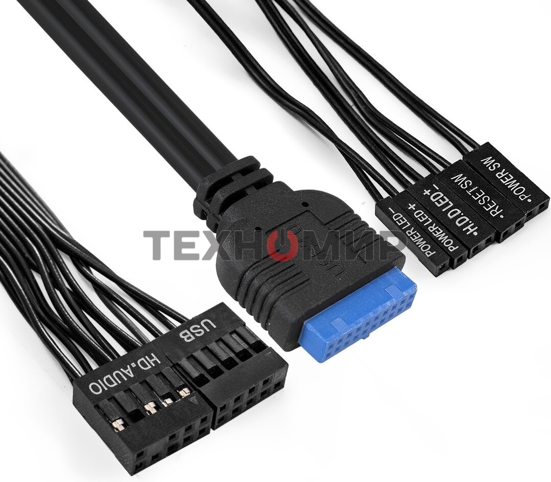 Компьютерный корпус Minitower ExeGate BAA-105U2-01-AAA350 (mATX, БП AAA350 с вент. 8см, 2*USB+2*USB 3.0, аудио, черный)