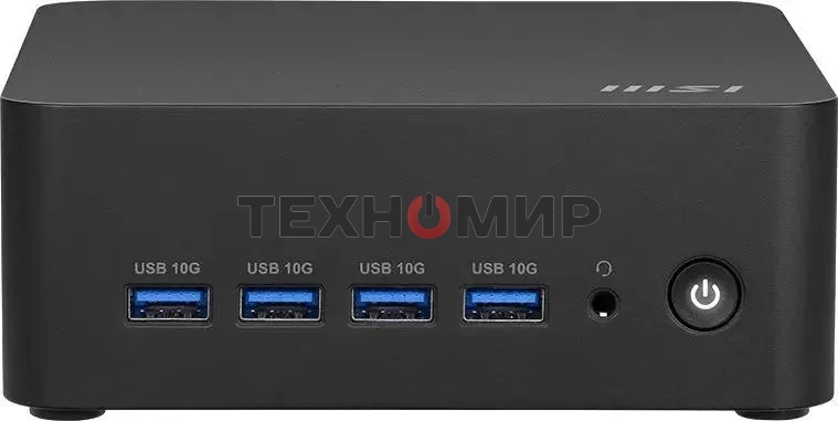 Мини ПК MSI Cubi Z AI 8M-027BRU Ryzen 7 8845HS (3.8) 780M CR без ОС WiFi BT 120W (936-B03231-029)