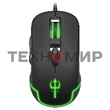 Мышь проводная Oklick 925G STORM черный, 3200 dpi, USB, кнопки - 6