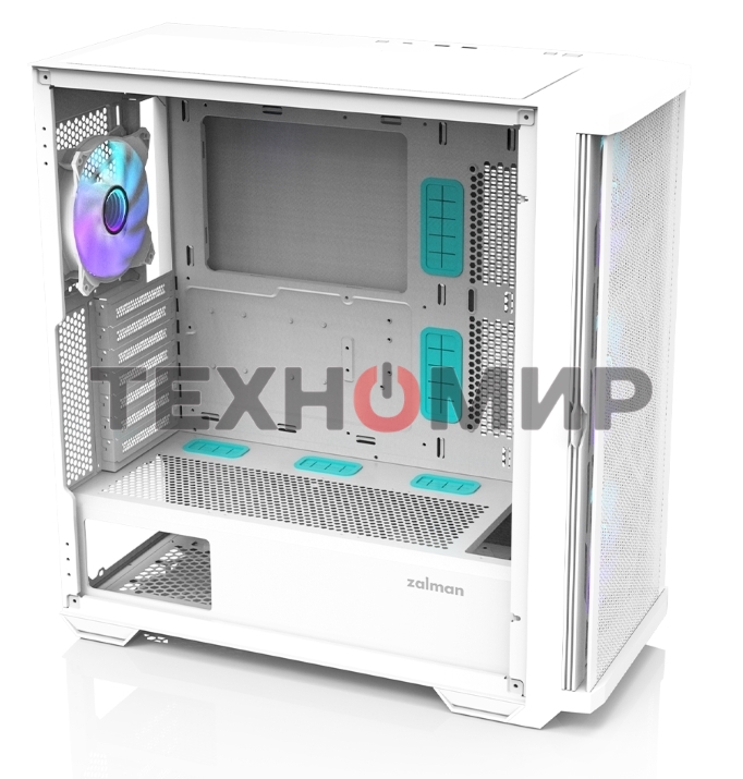 Компьютерный корпус MidiTower Zalman Z10 DUO White (без блока питания) (Zalman Z10 DUO White)