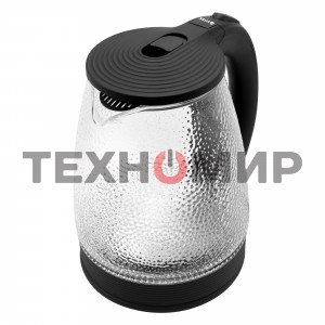Чайник электрический Vitek VT-7003 1.7 л, 2200 Вт, стекло, черный