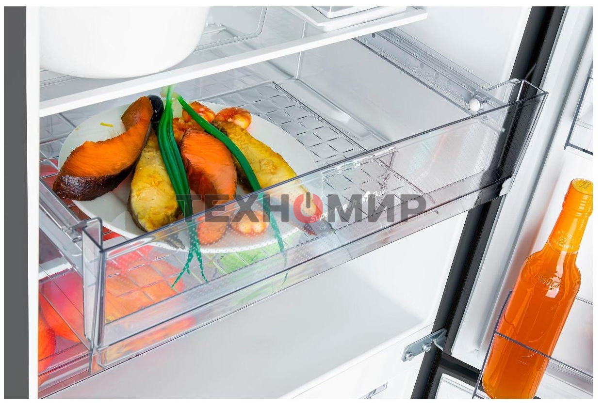 Холодильник Atlant ХМ 6624-189 серебристый двухкамерный 228/119 л морозилка снизу, капельная система