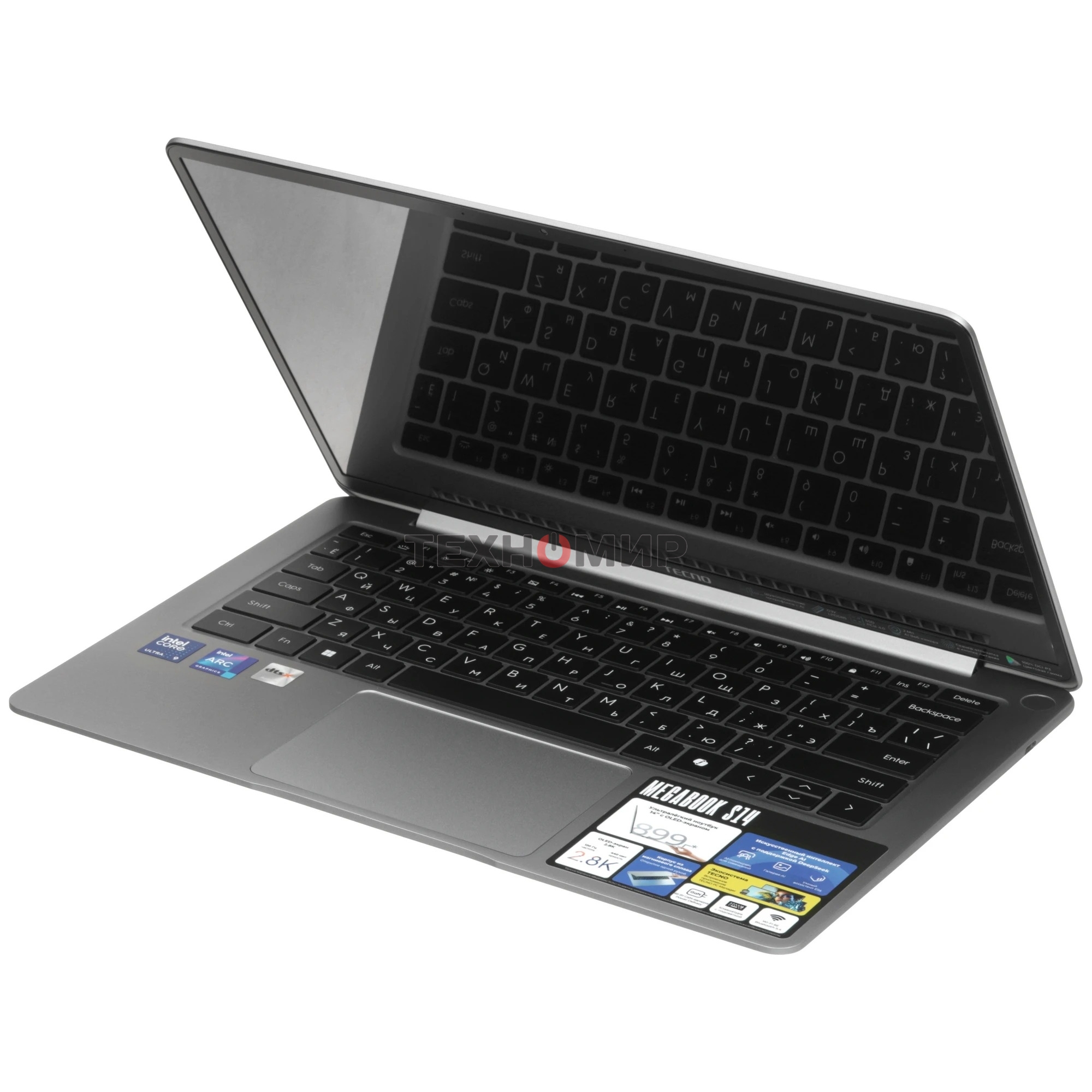 Ноутбук Tecno MegaBook S14MM Core Ultra 9 185H 32Gb SSD 2Tb Intel Arc 14