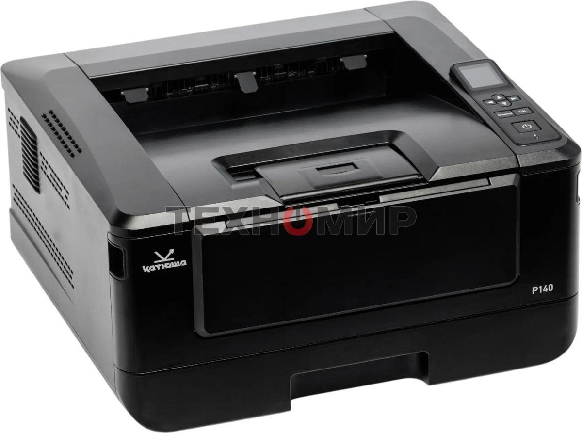 Принтер лазерный Катюша P140-рр,40 стр/мин А4 Ч/Б, 1 ГБ RAM, Ethernet, USB, 3 ГОДА ГАРАНТИИ, МПТ