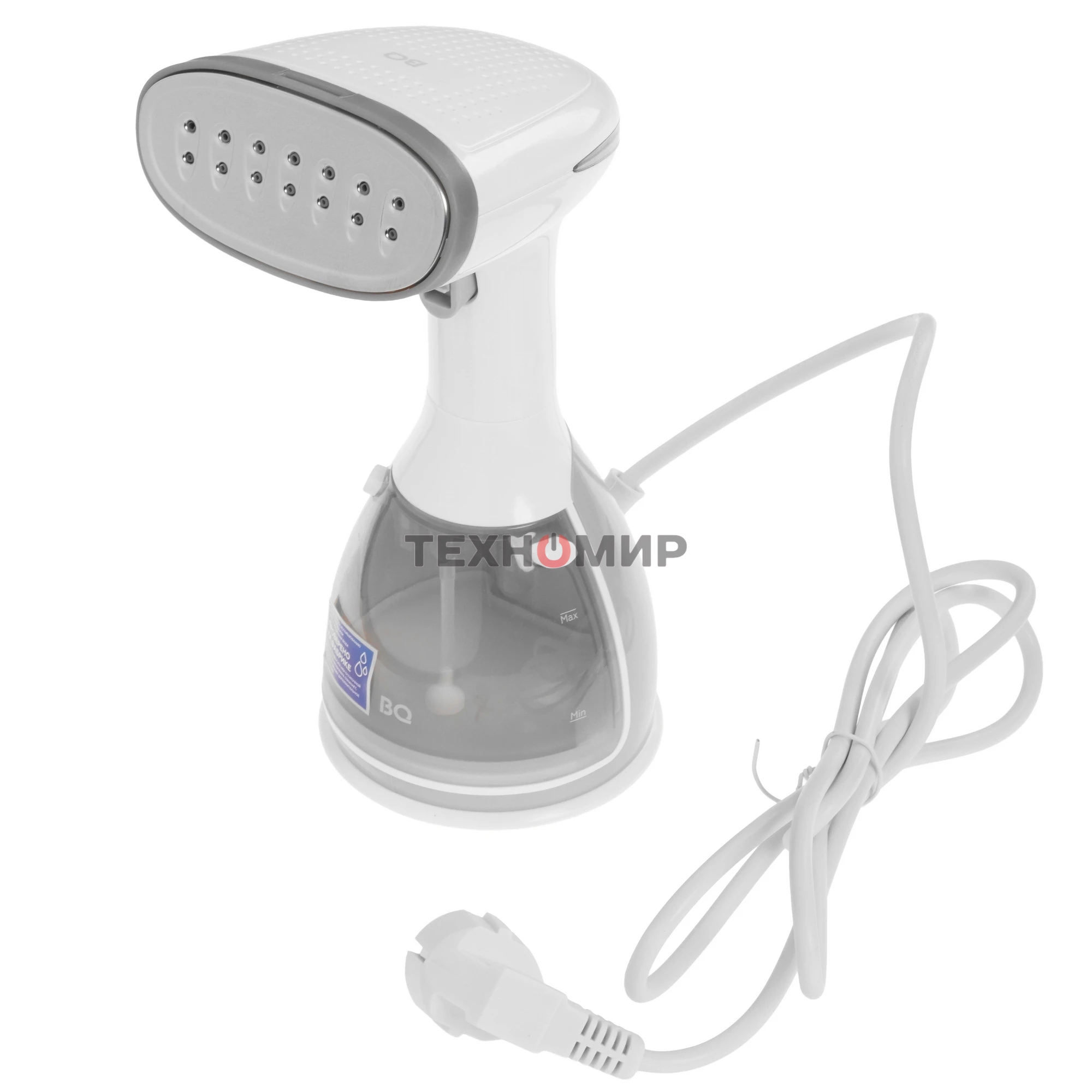 Отпариватель BQ SG1005H белый/серый, 1500 Вт, 25 г/мин, 280 мл