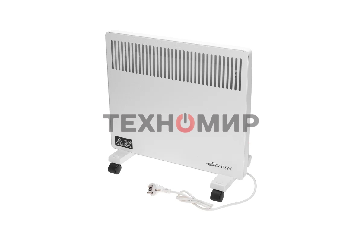 Конвектор Сокол 60-0086 белый, 1000 Вт, 10 м2, термостат