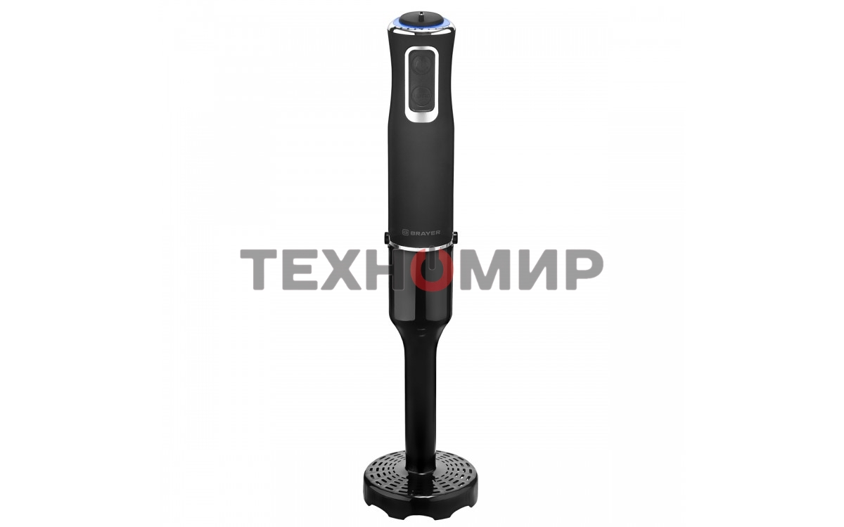 Блендер погружной BRAYER BR1247 1000 Вт, 5 скорост, турбореж, изм 500 мл, стак 600 мл, венчик