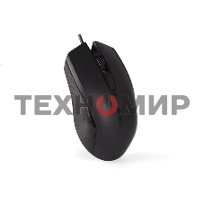 Мышь проводная A4Tech OP-760 черный, 1200 dpi, USB, кнопки - 3
