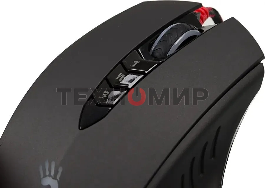 Мышь проводная A4Tech Bloody V8M Max черный, 12000 dpi, USB, кнопки - 10