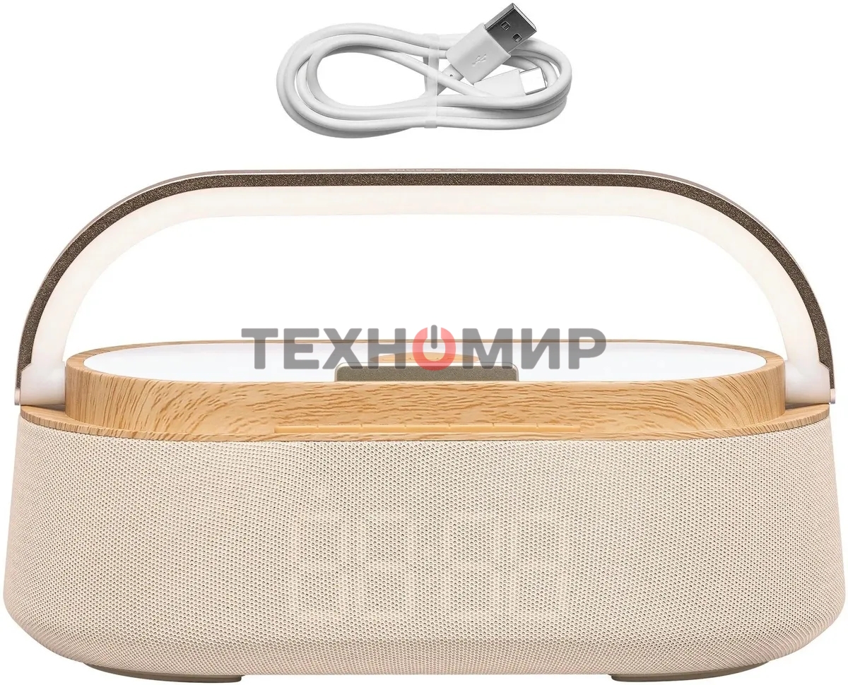 Колонка портативная BBK BTA2010 бежевый 10W 1.0 BT 10м 1800mAh (BTA2010 (BG))