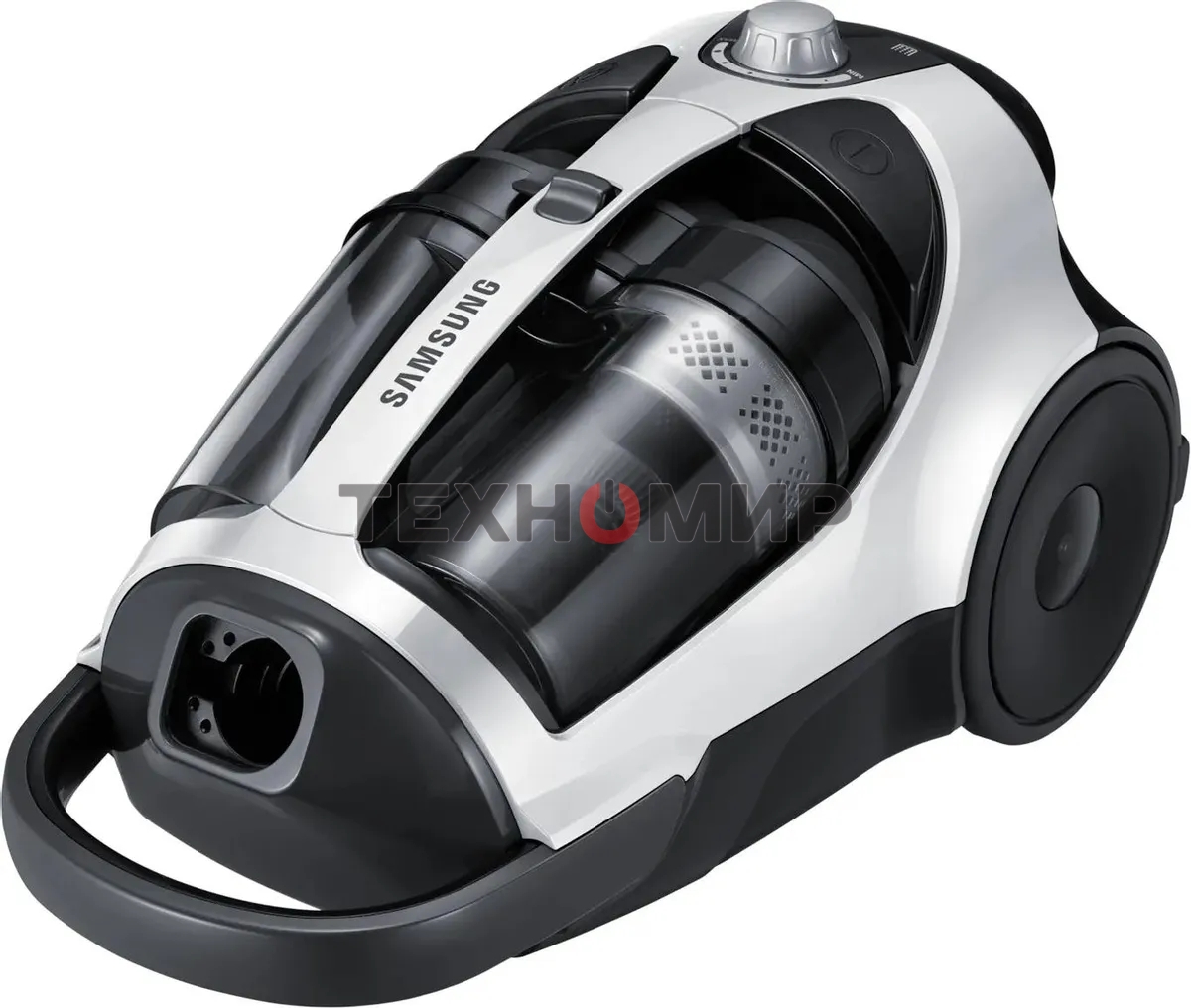 Пылесос Samsung VCC8835V37/XEV белый, 430/2200 Вт, уборка сухая, пылесборник контейнер 2 л