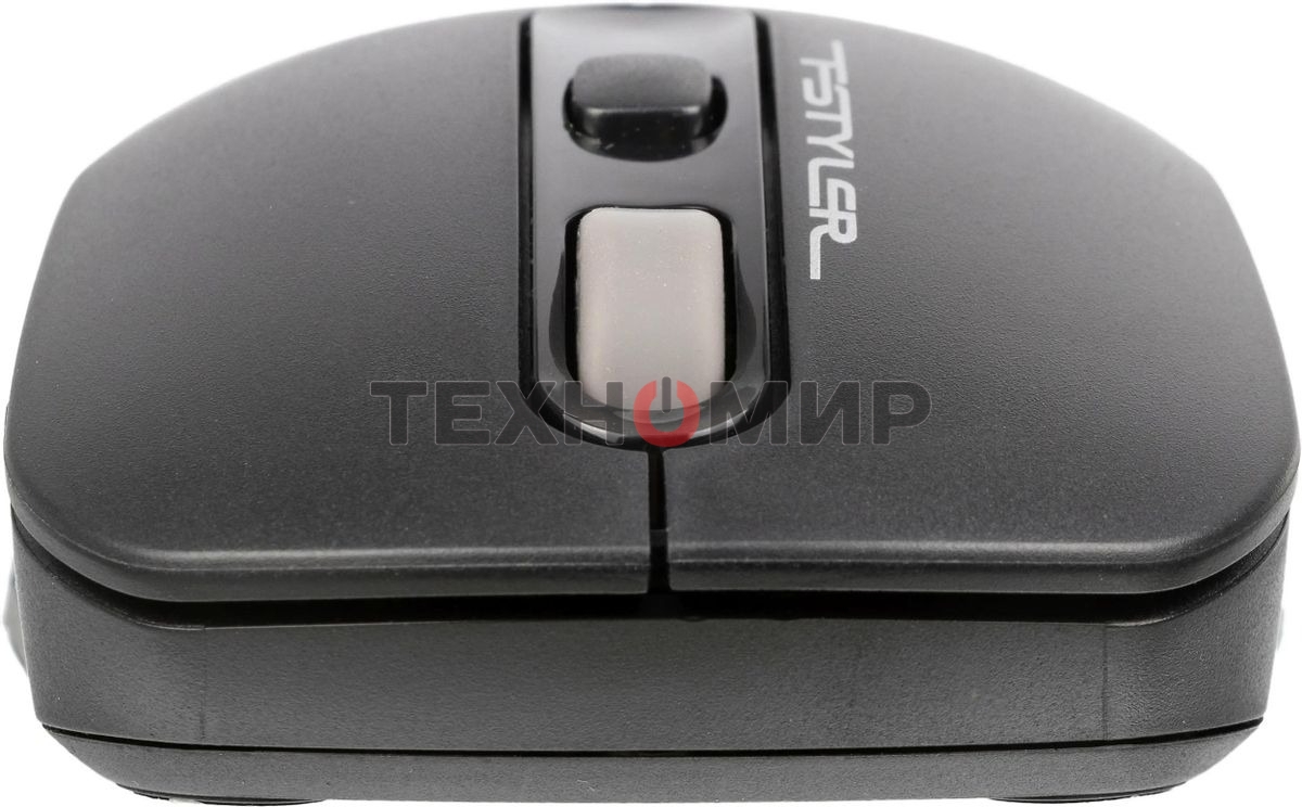 Мышь беспроводная A4Tech Fstyler FG10S черный/серый, 2000 dpi, радиоканал, USB, кнопки - 4
