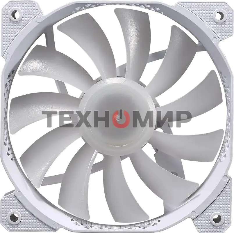 Вентилятор для корпуса Aerocool/Formula Cosmic 12WH FR RGb белый, 120 мм, 1100 об/мин, 22.3 дБ, 4 pin