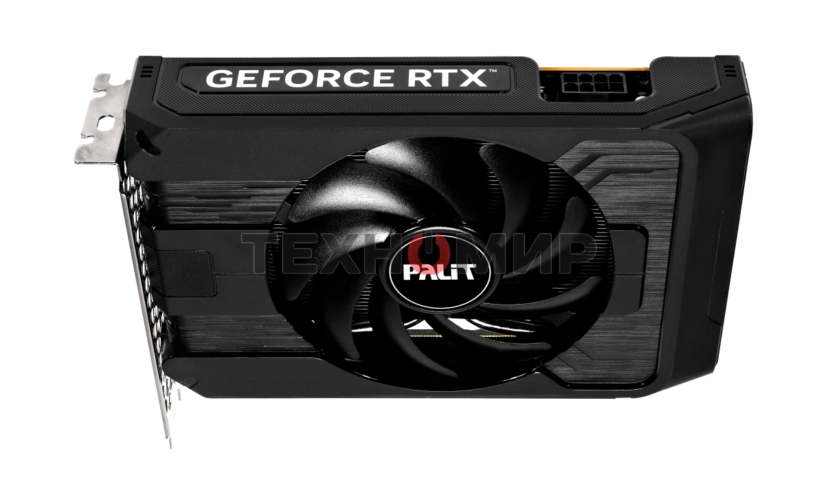 Видеокарта Palit GeForce RTX 5050 StormX OC, NVIDIA RTX 5050, 8 ГБ GDDR6, 128 бит, PCI-e 5.0, 1xHDMI, 3xDP, 2617 МГц