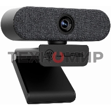 Веб-камера JLab Epic 2560x1440, 30 кадр/с, USB Type-A, микрофон (2 шт), автоматическая фокусировка, автоосвещение, универсальное крепление