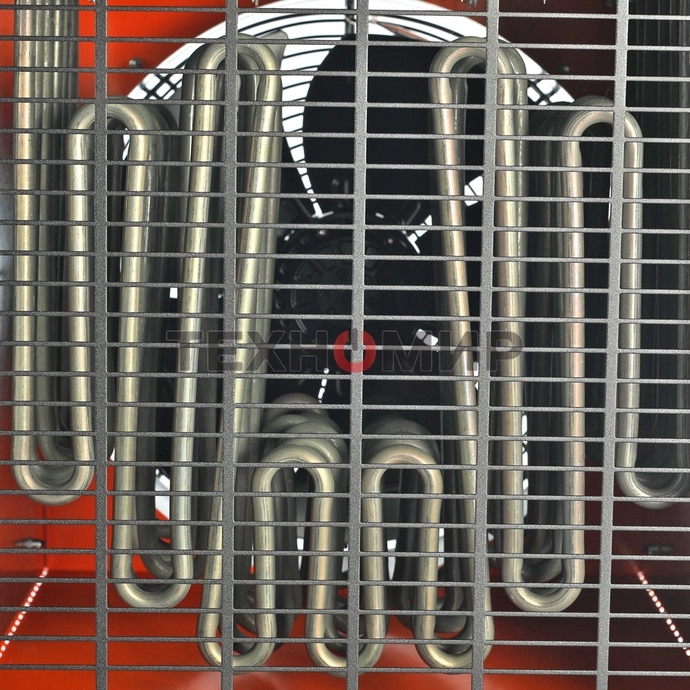 Тепловентилятор Patriot PT-Q 30, оранжевый/черный, 15/30 кВт, 400В, терморегулятор