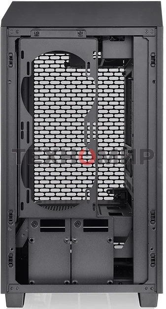 Компьютерный корпус Thermaltake The Tower 200 черный без БП miniITX 11x120мм 5x140мм 2xUSB 3.0 audio bott PSU
