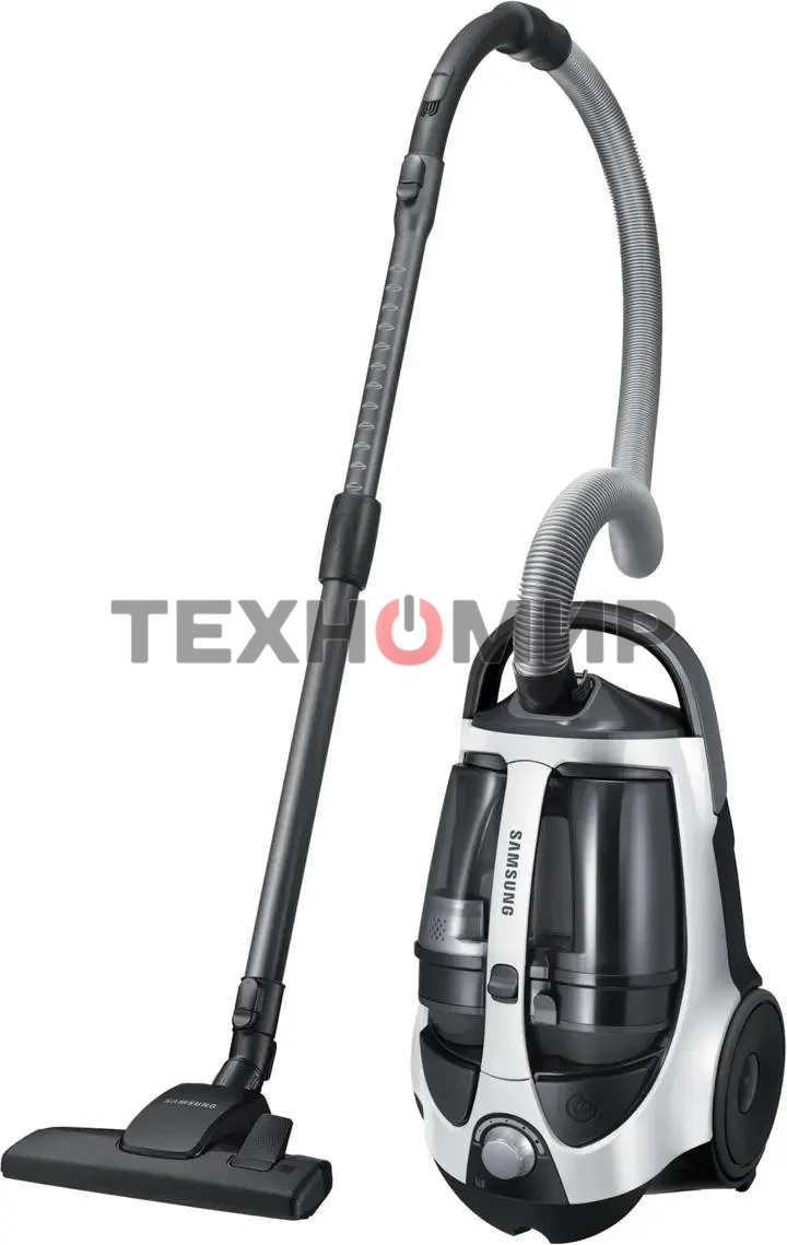 Пылесос Samsung VCC8835V37/XEV белый, 430/2200 Вт, уборка сухая, пылесборник контейнер 2 л