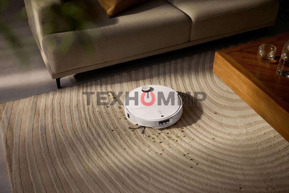 Пылесос-робот Roborock Qrevo EdgeT 60Вт белый (в компл.:1мешок)