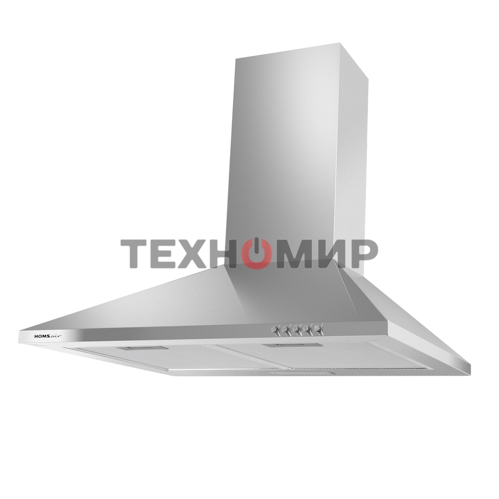 Вытяжка каминная HOMSair Delta 50 нержавеющая сталь, 50 см, 600 куб. м/ч, 47 дБ