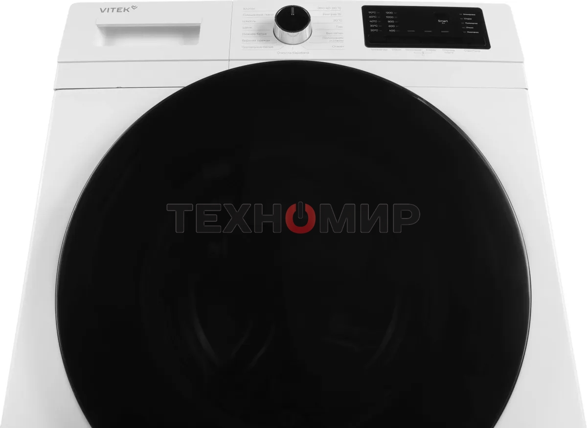 Стиральная машина Vitek VT-WME8201 класс: A+++ загр.фронтальная макс.:8кг белый инвертор