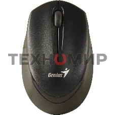 Мышь беспроводная Genius NX-7009 черный, 1200 dpi, радиоканал, USB, кнопки - 3