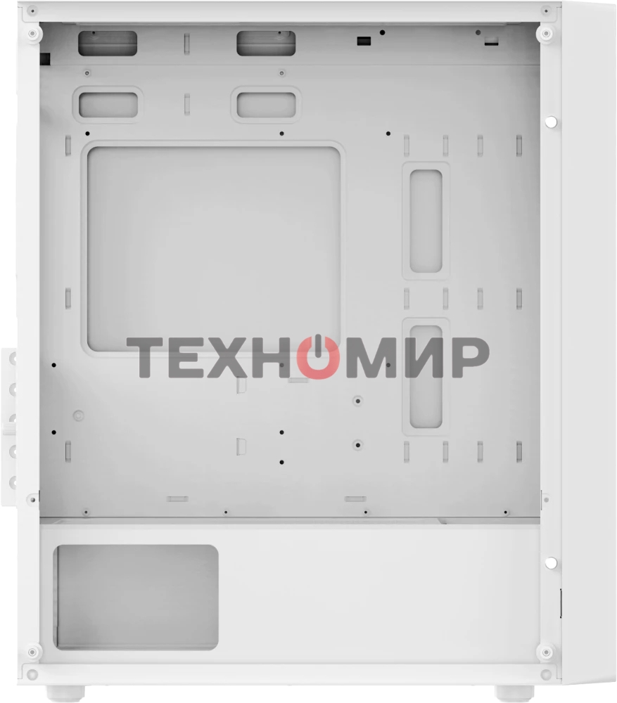 Компьютерный корпус Ocypus Gaммa C50 без БП белый (Gaммa-C50-WHG000XX-GL)