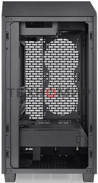 Компьютерный корпус Thermaltake The Tower 200 черный без БП miniITX 11x120мм 5x140мм 2xUSB 3.0 audio bott PSU