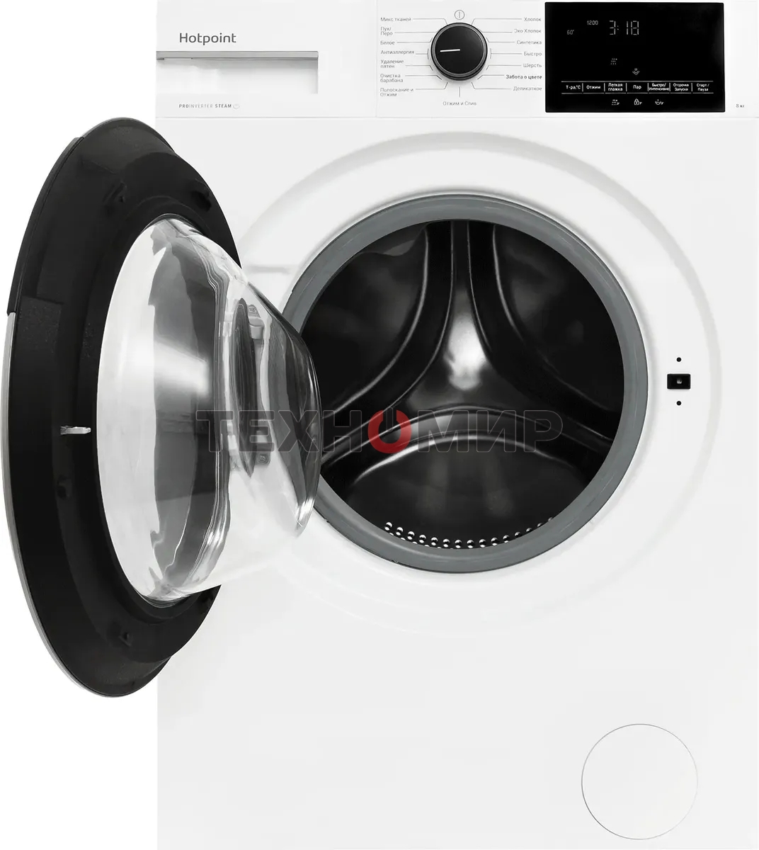 Стиральная машина Hotpoint WSH 7291 VWX белый загрузка фронтальная 7 кг, 1200 об/мин., класс: А
