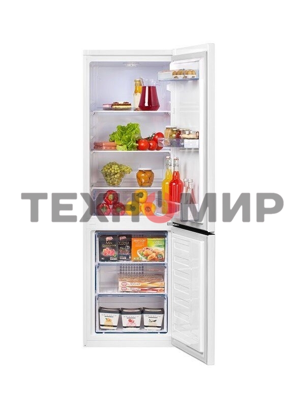 Холодильник Beko B1RCSK272W белый, двухкамерный 163/76л морозилка снизу