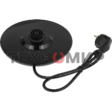 Чайник электрический Centek CT-0025 черный металл 1.8л, 1800W, двойные стенки, кнопка вкл. на ручке