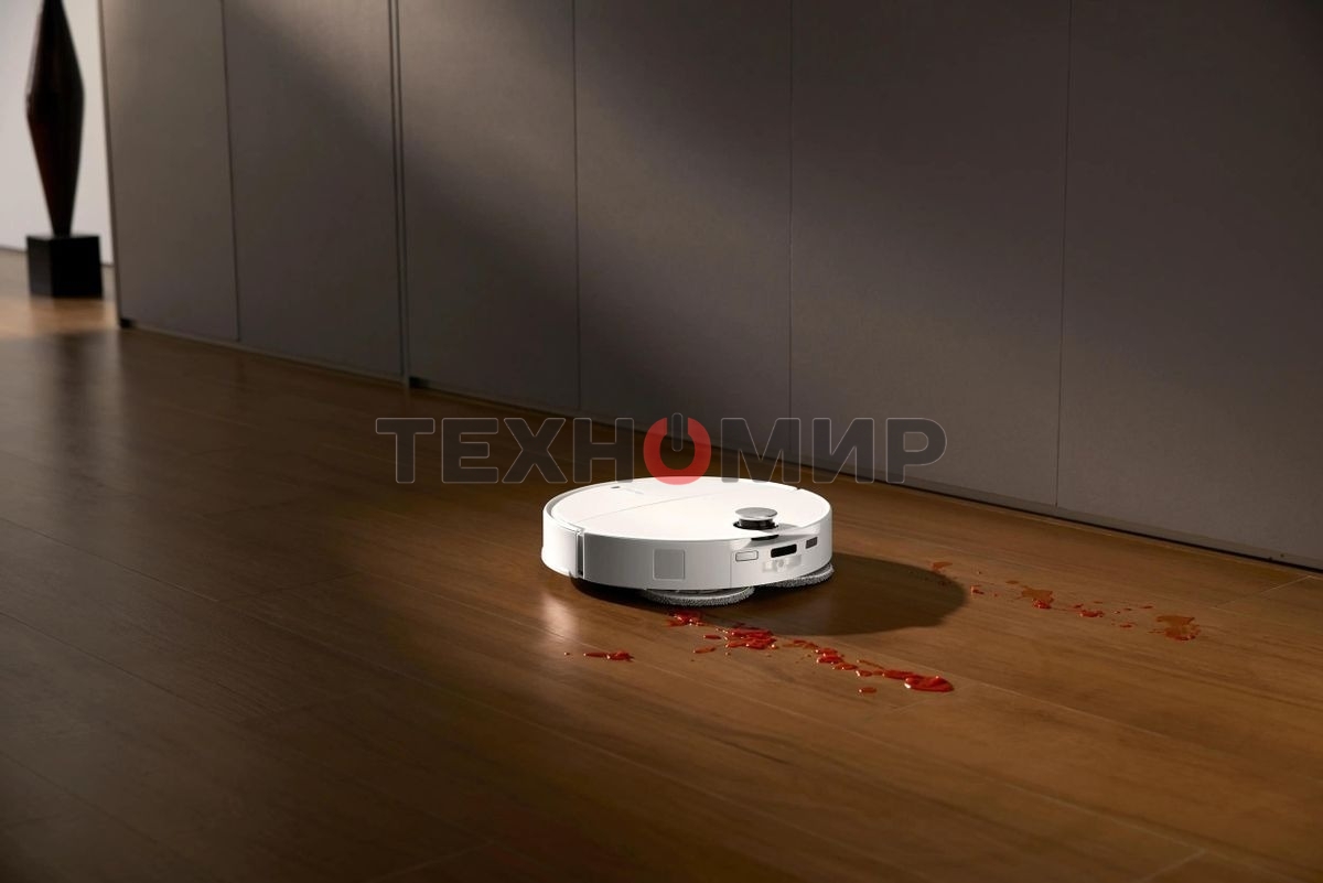 Пылесос-робот Roborock Qrevo EdgeT 60Вт белый (в компл.:1мешок)