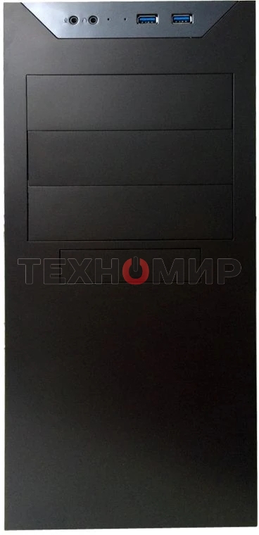 Компьютерный корпус Midi Tower Powerman/InWin BA833BK PM-600ATX-F U3.0*2+A(HD) Mid-ATX 6125674