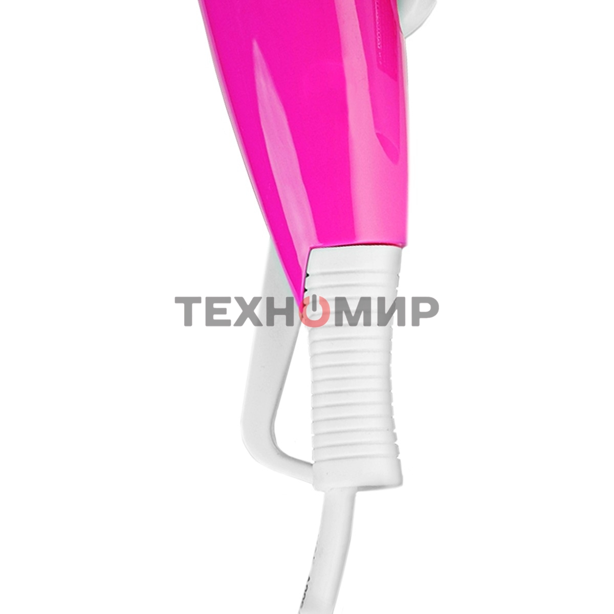 Фен Centek CT-2229 белый/розовый, 1200 Вт, компактный