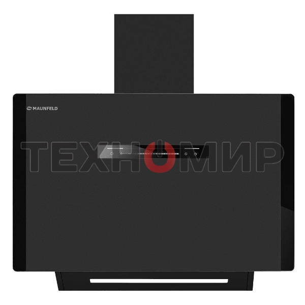 Вытяжка наклонная Maunfeld Falcon 60 Glass черная, 59.5 см, 1150 куб. м/ч, 54 дБ