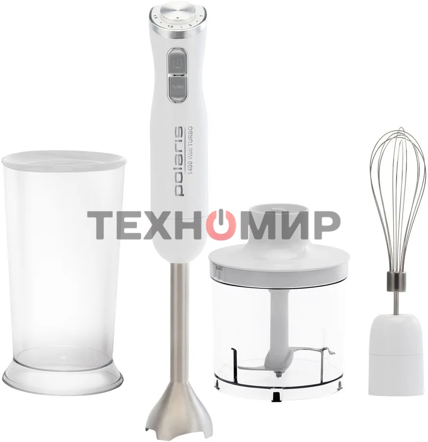 Блендер погружной Polaris PHB 1476 1400Вт белый