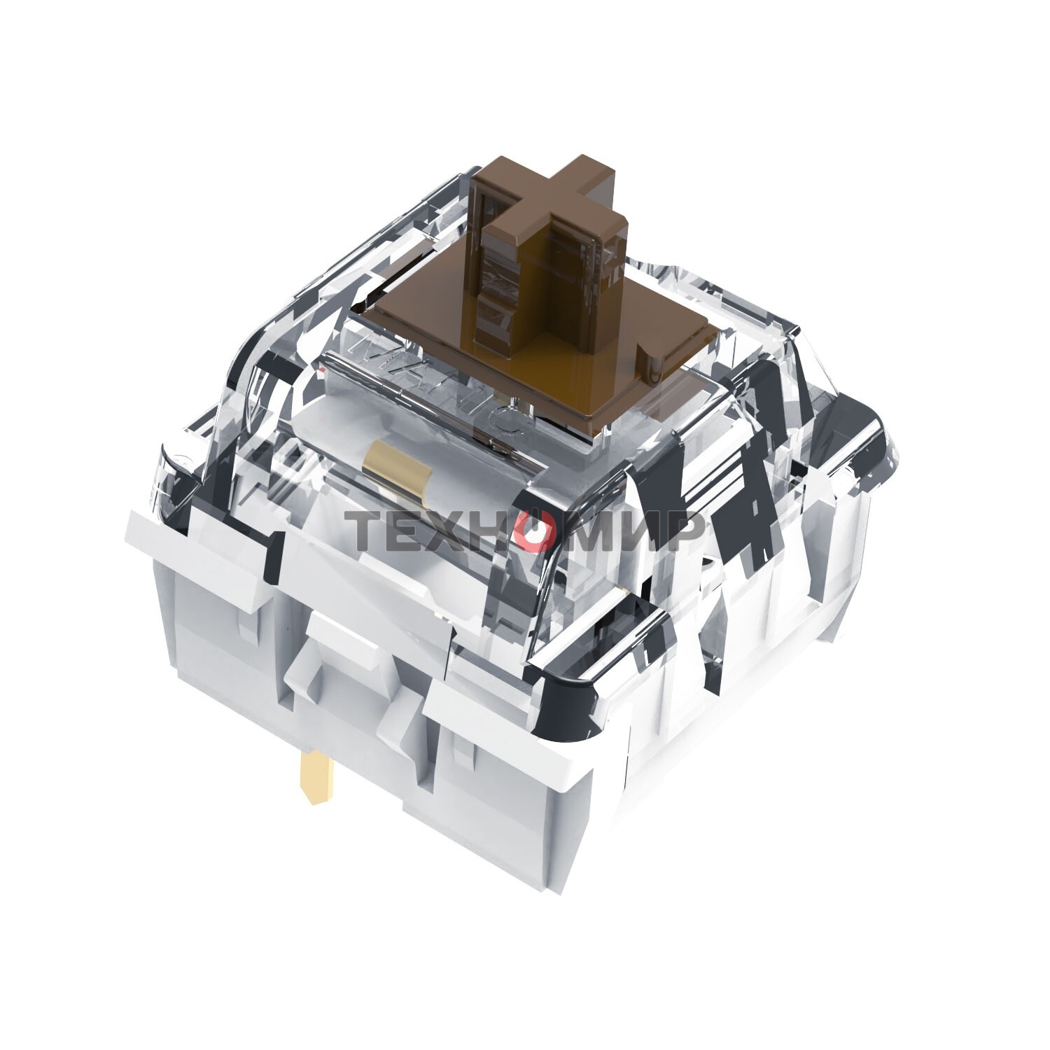 Клавиатура проводная механическая Gembird KB-G600-1, 87кл, Rainbow, коричн.свитчи, 1.8м, черная