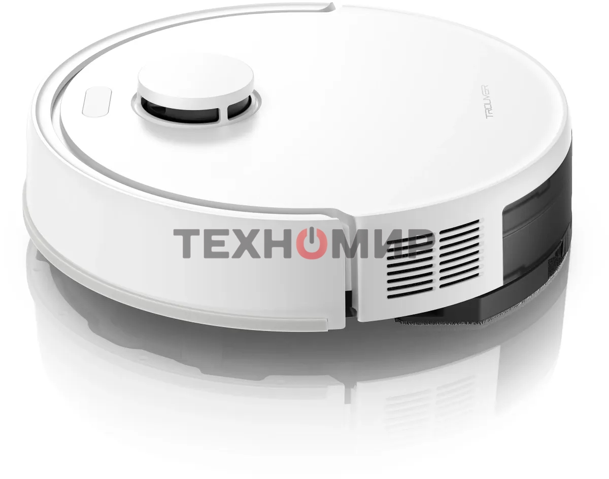 Пылесос-робот Dreame Trouver E20 Pro белый, 3200 мAч Li-Ion, уборка сухая/влажная, пылесборник контейнер 0.33 л