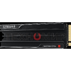 Накопитель SSD 1Tb Samsung 9100 PRO, M.2, PCI-E 5.0 x4, TLC 3D NAND R/W - 14800/13400 Mb/s с радиатором