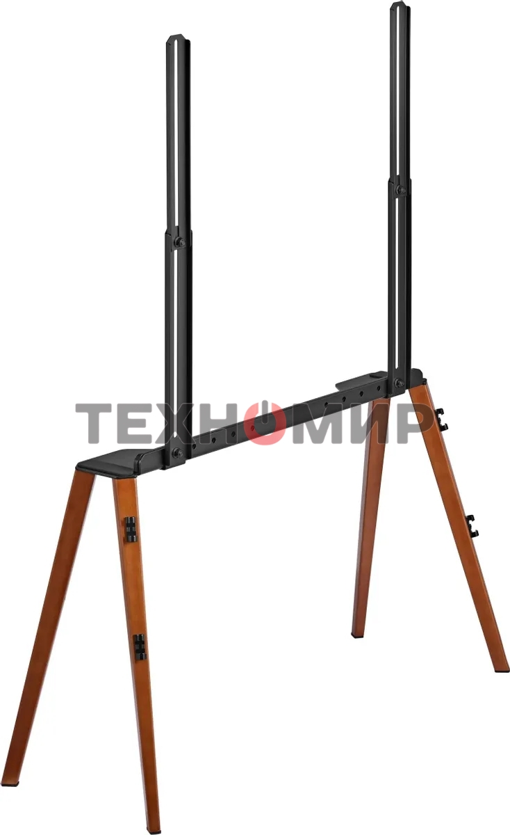 Подставка для телевизора Cactus CS-ST3646BKWN черный/орех, 49