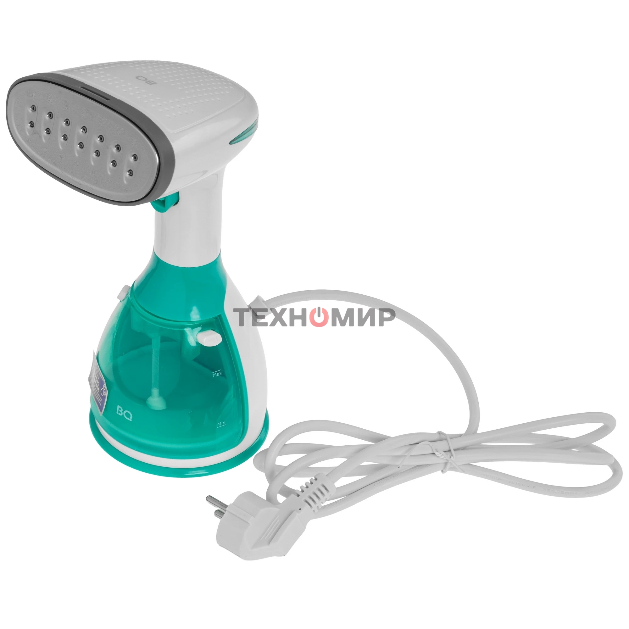 Отпариватель BQ SG1005H белый/бирюзовый, 1500 Вт, 25 г/мин, 280 мл