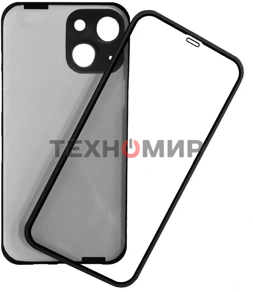 Чехол (клип-кейс) GRESSO Smart Slim 360, для Apple iPhone 13, черный gr17smt501