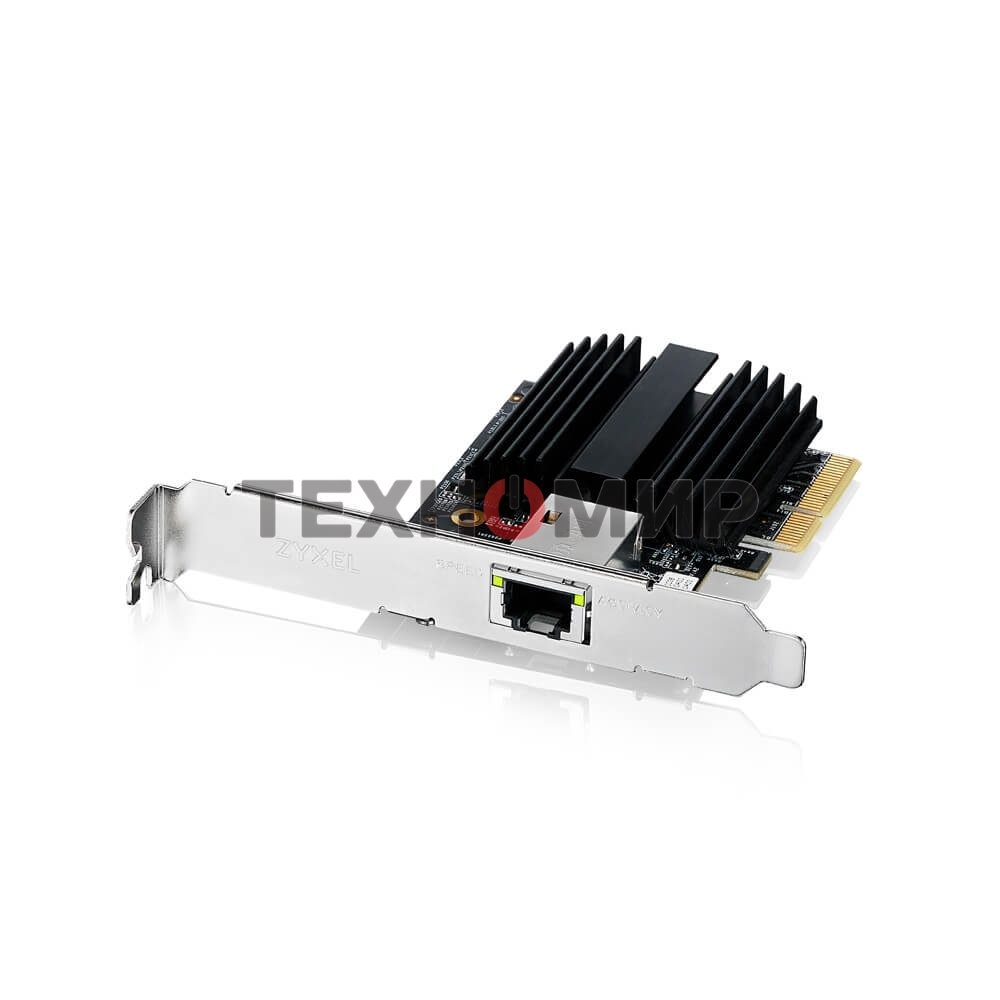 Сетевой адаптер Zyxel XGN100C, PCI Express 3.0, 1x1/2,5/5/10G RJ-45