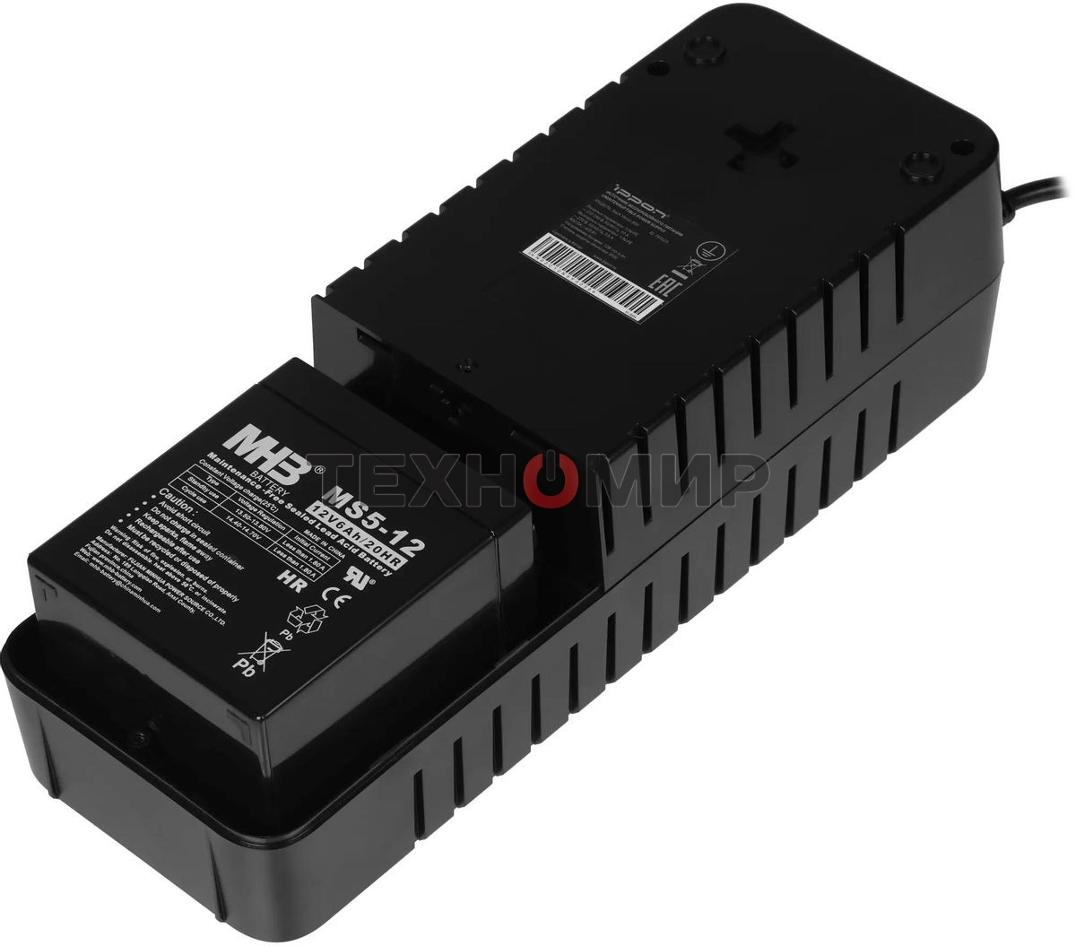 Источник бесперебойного питания Ippon Back Verso 800 черный