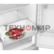 Холодильник Haier CEF536CWG белый двухкамерный 240/105 л морозилка снизу, No Frost