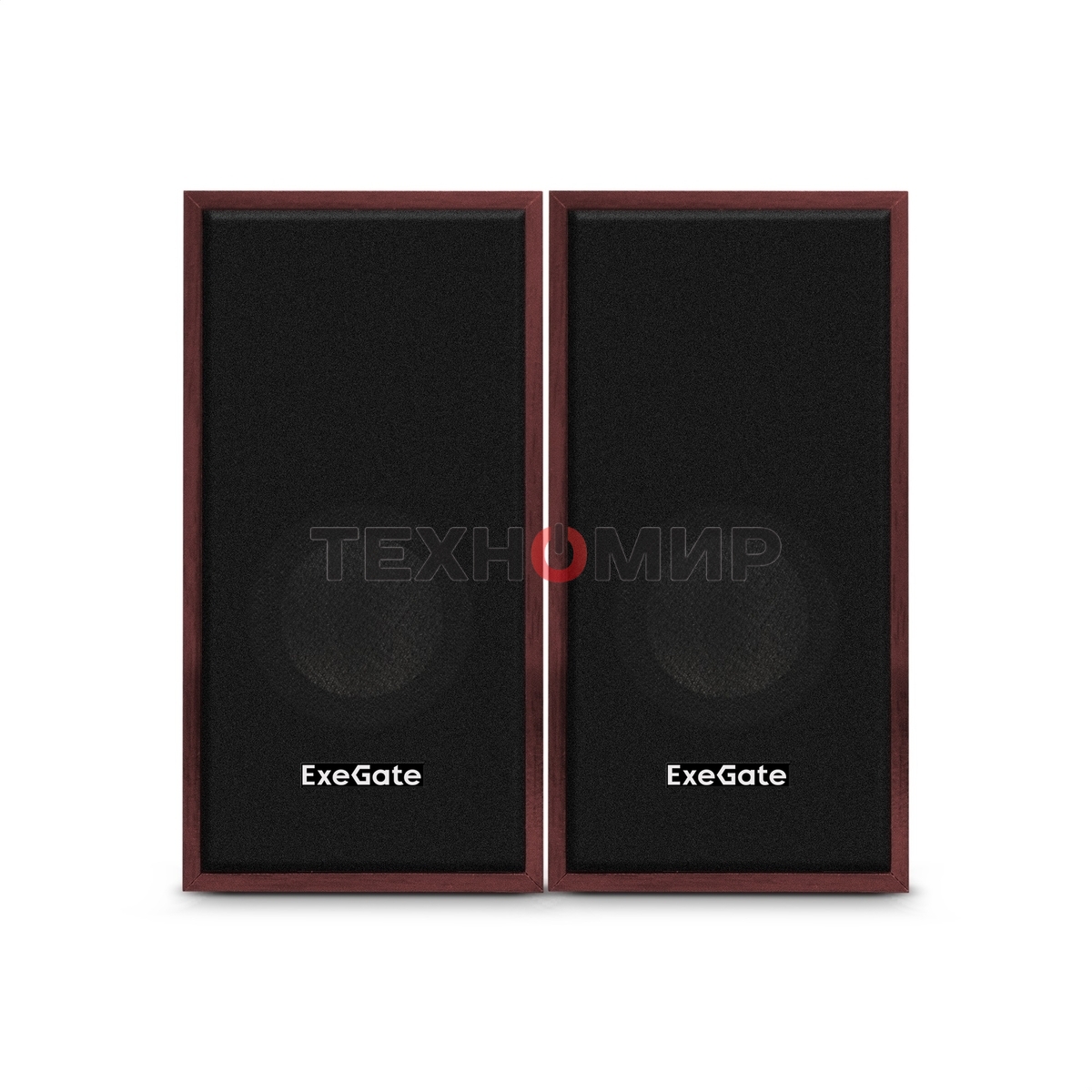 Акустическая система 2.0 ExeGate EX287059RUS Tango 314 (питание USB, 2х3Вт (12 Вт RMS), 80-20000Гц, темное дерево)