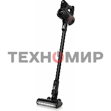 Пылесос вертикальный Gorenje SVC216FMLBKII черный, питание от аккумулятора, 121 Вт, уборка сухая, пылесборник 0.5 л, работа от АКБ max - 45 мин